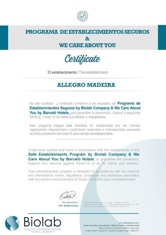 Allegro Madeira - Adults Only Funchal Dış mekan fotoğraf